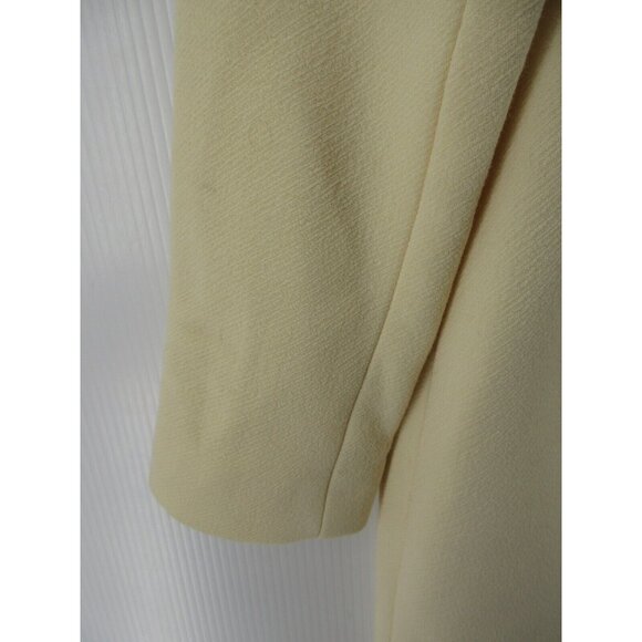 J Crew Jacket 10 Double Cloth Wool Coat Classic City Career Zip Up * - Picture 3 of 11